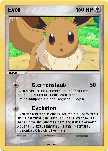 Pokemon Evoli