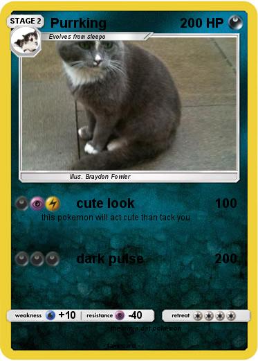 Pokemon Purrking