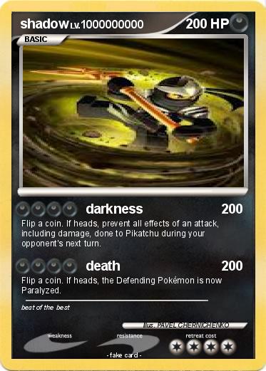 Pokemon shadow