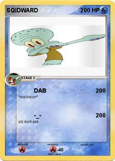 Pokemon SQIDWARD