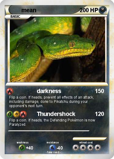 Pokemon mean