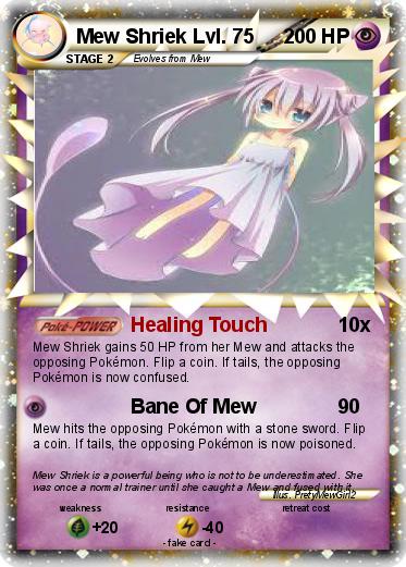 Pokemon Mew Shriek Lvl. 75