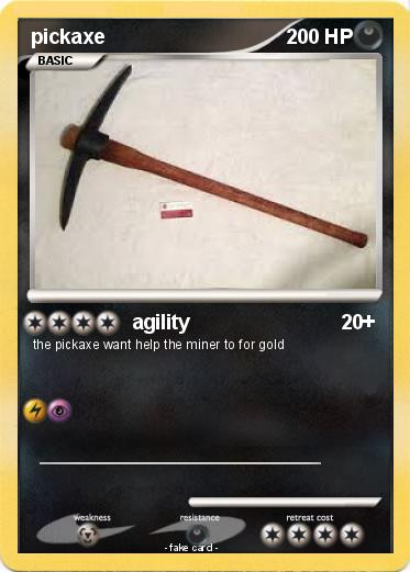 Pokemon pickaxe