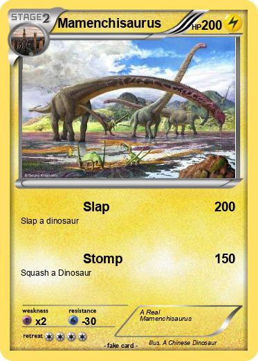 Pokemon Mamenchisaurus