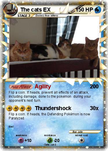 Pokemon The cats EX
