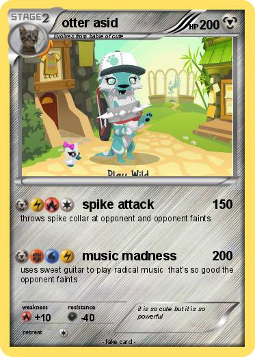 Pokemon otter asid