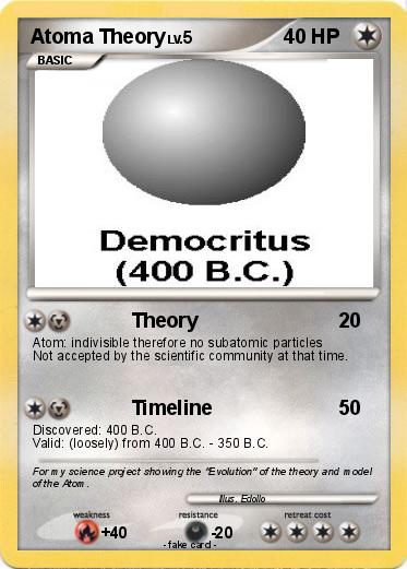 Pokemon Atoma Theory