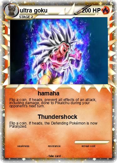 Pokemon ultra goku