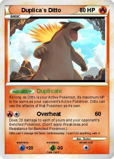 Pokemon Duplica´s Ditto