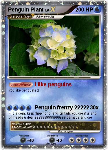 Pokemon Penguin Plant