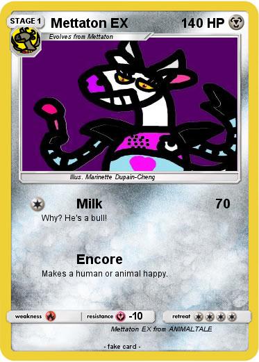 Pokemon Mettaton EX