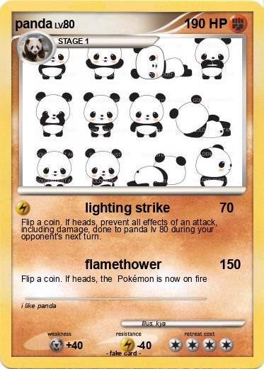 Pokemon panda