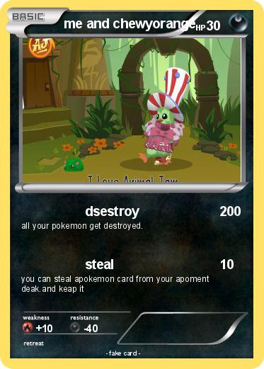 Pokemon me and chewyorange