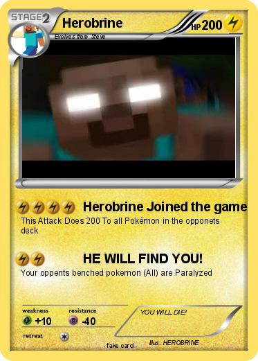 Pokemon Herobrine