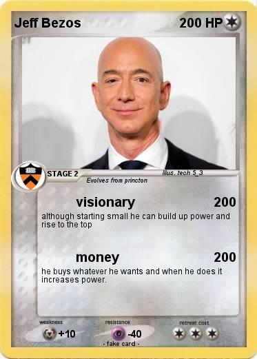Pokemon Jeff Bezos
