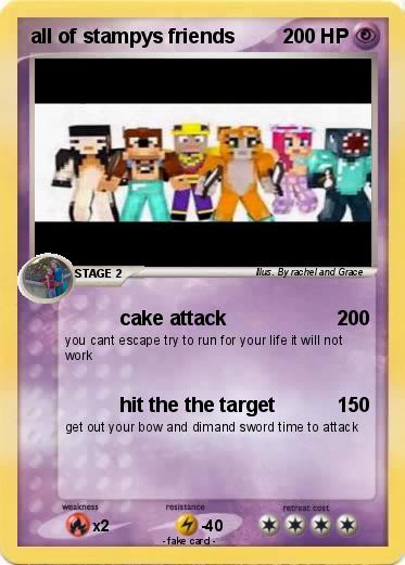 Pokemon all of stampys friends