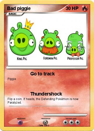 Pokemon Bad piggie