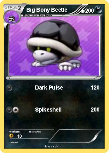 Pokemon Big Bony Beetle