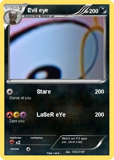 Pokemon Evil eye