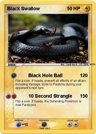 Pokemon Black Swallow