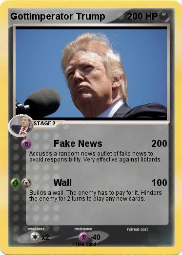 Pokemon Gottimperator Trump