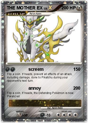 Pokemon THE MOTHER EX