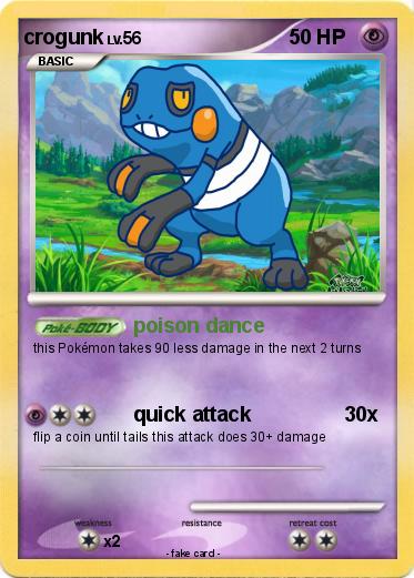 Pokemon crogunk