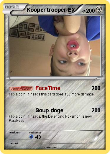 Pokemon Kooper trooper EX