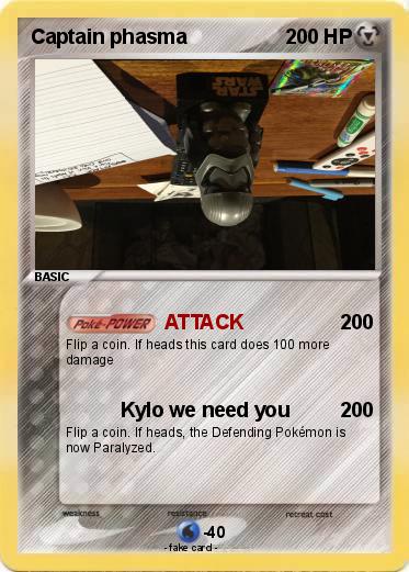 Pokemon Captain phasma