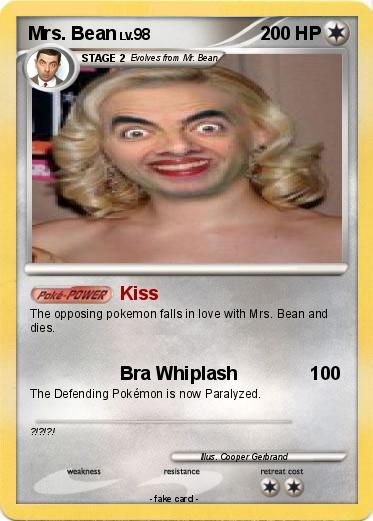 Pokemon Mrs. Bean Pokemon Mrs. Bean