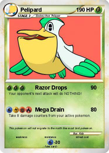 Pokemon Pelipard