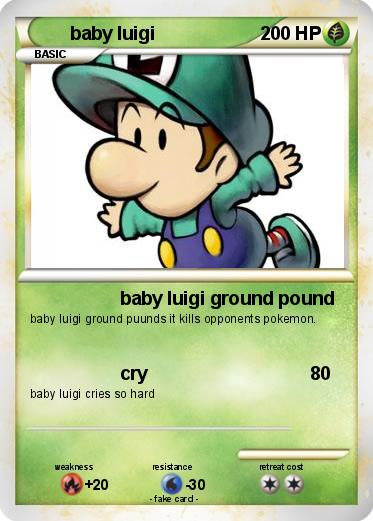 Pokemon baby luigi