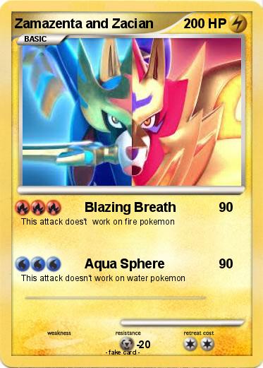 Pokemon Zamazenta and Zacian