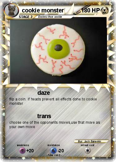 Pokemon cookie monster