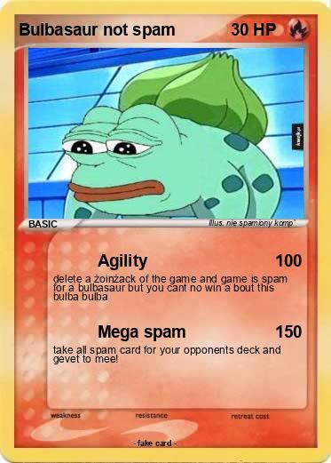 Pokemon Bulbasaur not spam