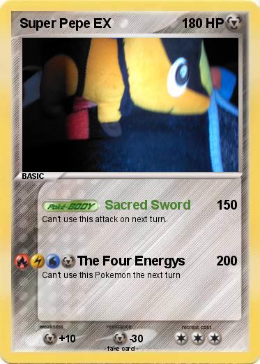 Pokemon Super Pepe EX