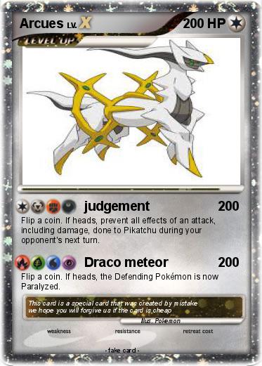 Pokemon Arcues