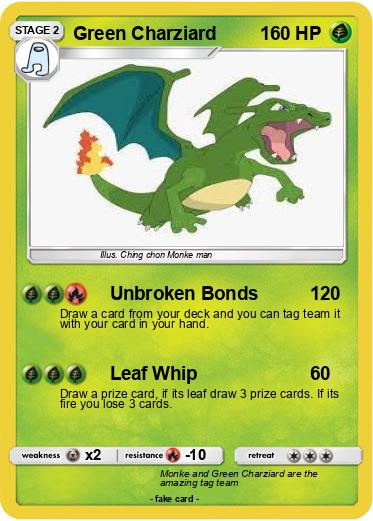 Pokemon Green Charziard