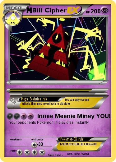 Pokemon Bill Cipher