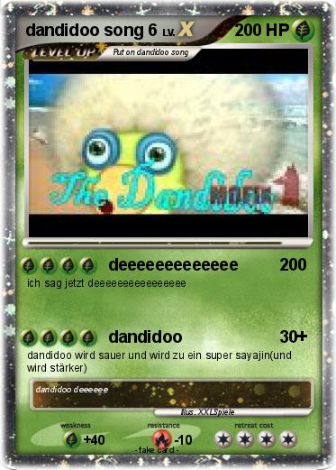 Pokemon dandidoo song 6