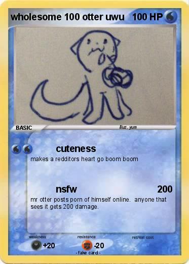 Pokemon wholesome 100 otter uwu
