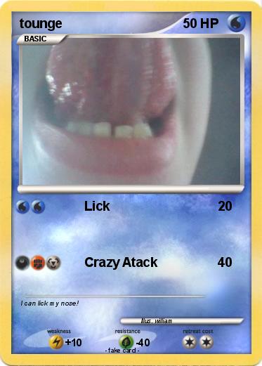 Pokemon tounge