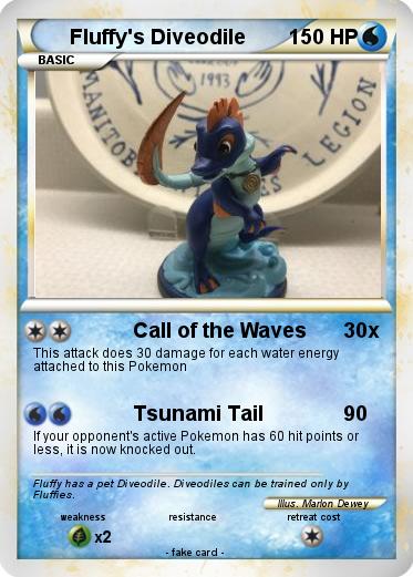 Pokemon Fluffy's Diveodile