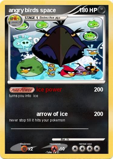 Pokemon angry birds space
