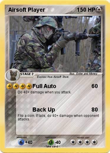 Pokemon Airsoft Player