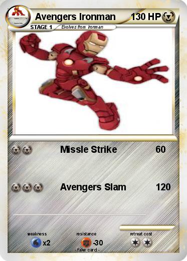 Pokemon Avengers Ironman