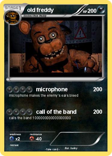 Pokemon old freddy