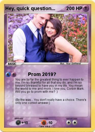 Pokemon Hey, quick question...