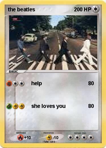 Pokemon the beatles