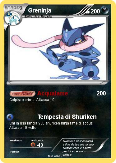 Pokemon Greninja